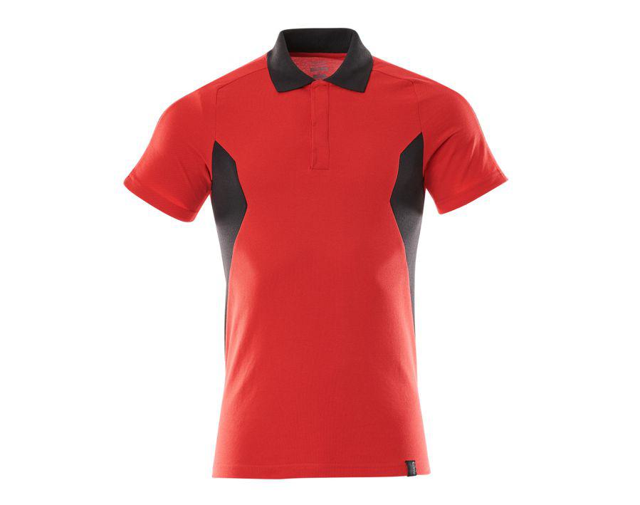 Polo ACCELERATE rosso/nero
