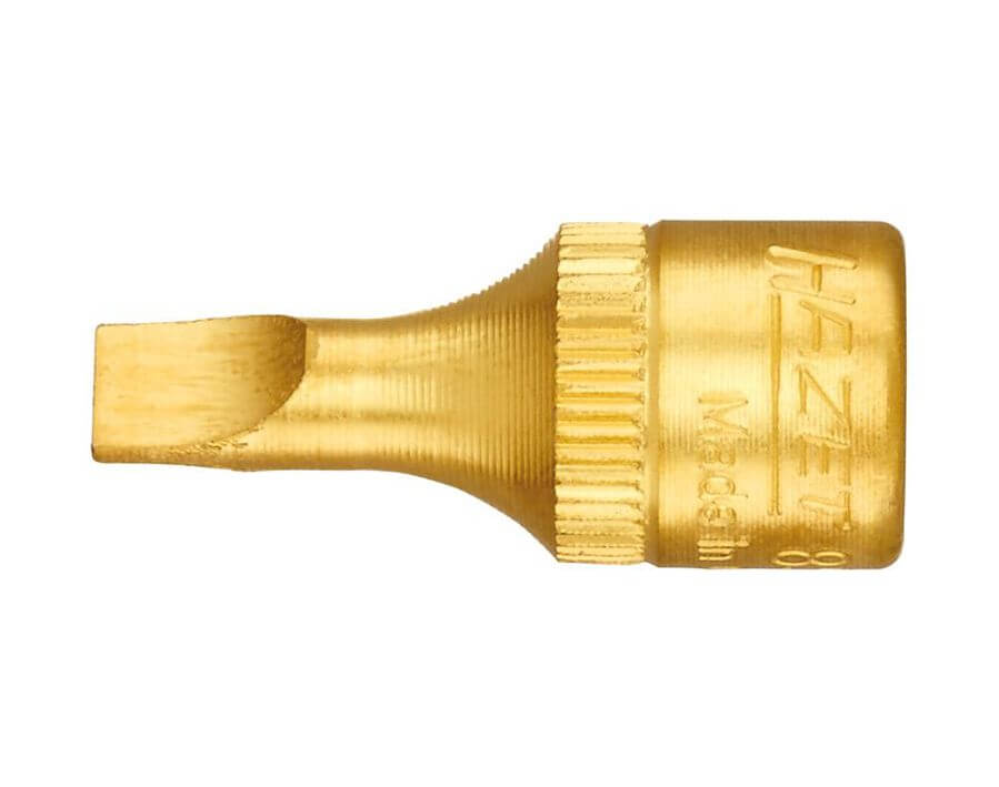 Schraubendreher-Einsatz 1/4" für Schlitzschrauben