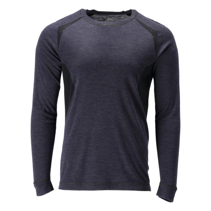 Sottomaglia tecnica CROSSOVER blu navy scuro