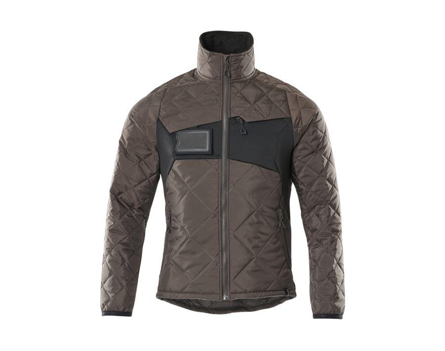 Giacca termica ACCELERATE antracite scuro/nero