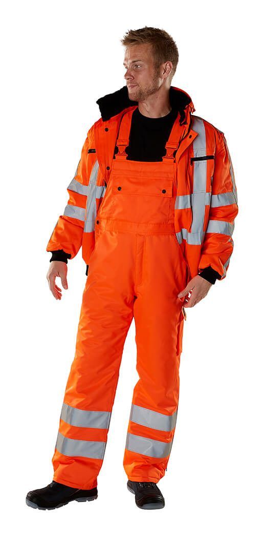 Salopette antifreddo SAFE ARCTIC hi-vis arancio