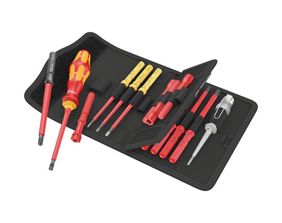 VDE-Wechselklingen-Garnitur Kraftform Kompakt, 18-teilig