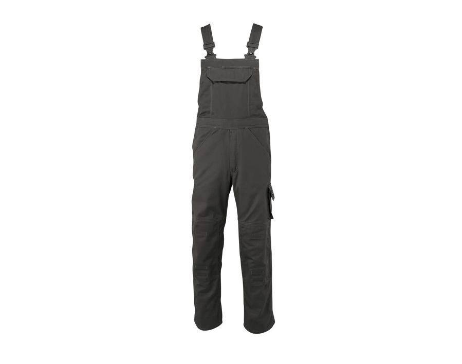 Salopette con tasche porta-ginocchiere INDUSTRY antracite scuro