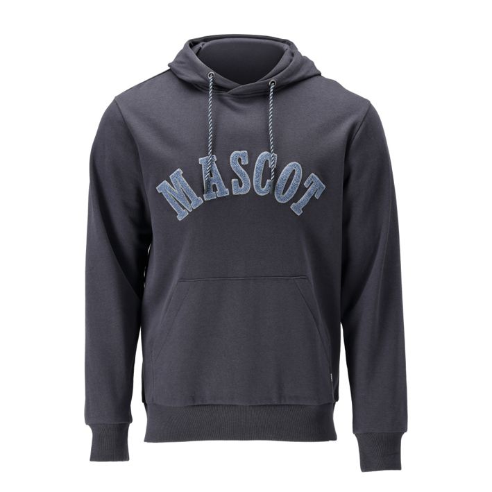 Felpa con cappuccio CUSTOMIZED blu navy scuro