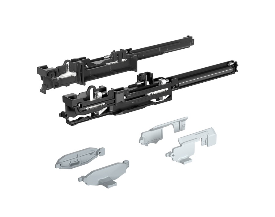 Scatola del rientro automatico con ammortizzatore Silent System 40 per telaio per cartelle sospese e cassetto per parete attrezzata