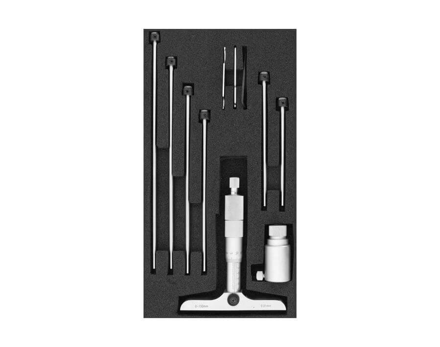 Tiefenmessschrauben-Satz