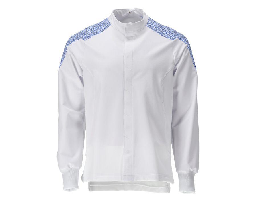 Giacca FOOD & CARE bianco/azzurro