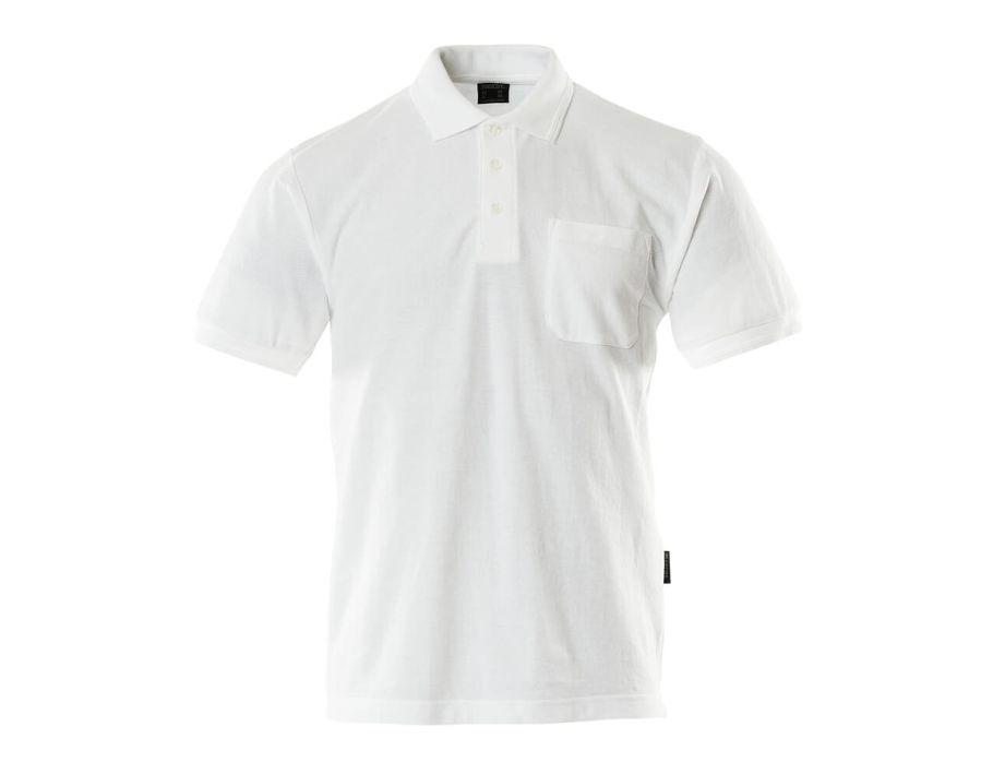 Polo con tasca sul petto CROSSOVER bianco