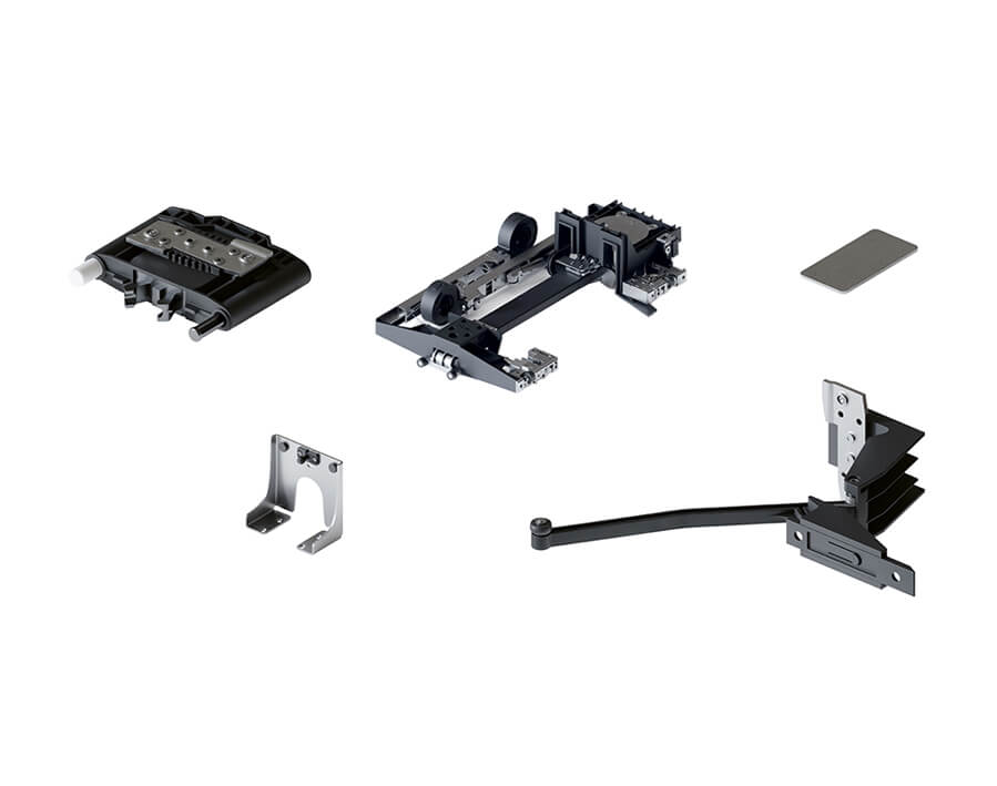Guarnitura per ante scorrevoli Hawa Folding Concepta III 20 Push 