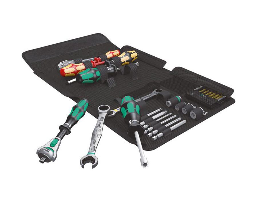 Werkzeugsatz Kraftform Kompakt SH 1 für Heizung/Sanitär, 25-teilig