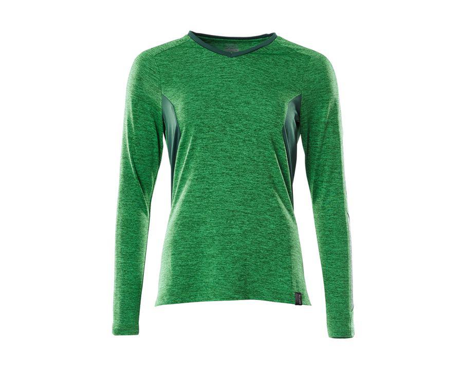 Maglietta, a maniche lunghe ACCELERATE verde prato/verde