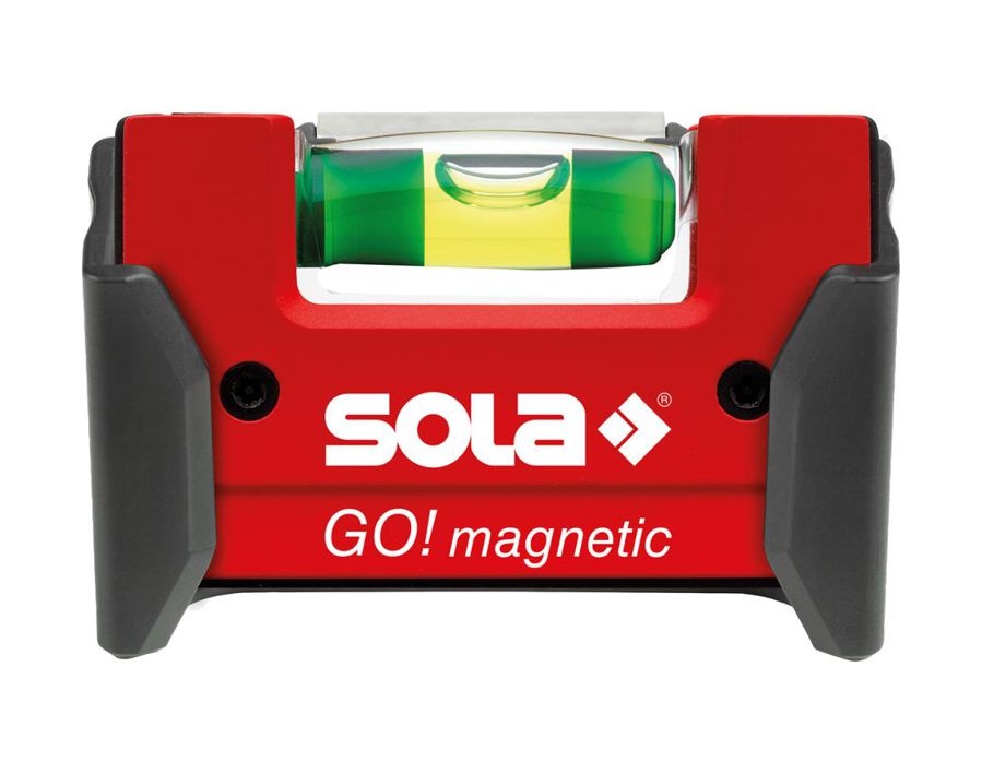 Mini-Wasserwaage GO! MAGNETIC CLIP