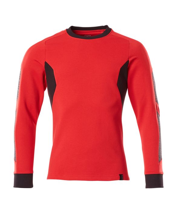 Felpa ACCELERATE rosso/nero