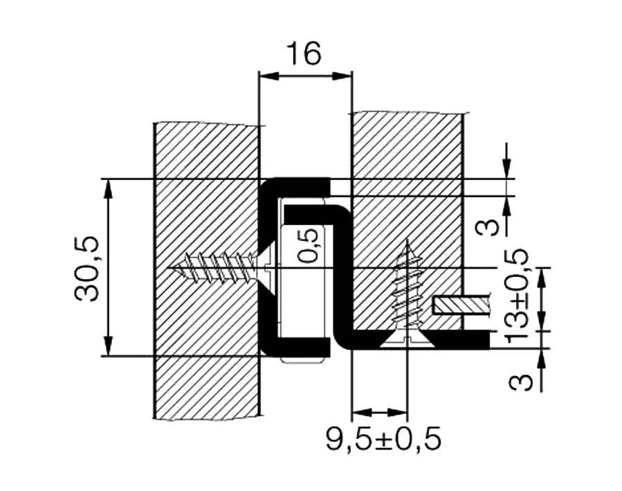 Guida scorrevole a estrazione parziale FR 206