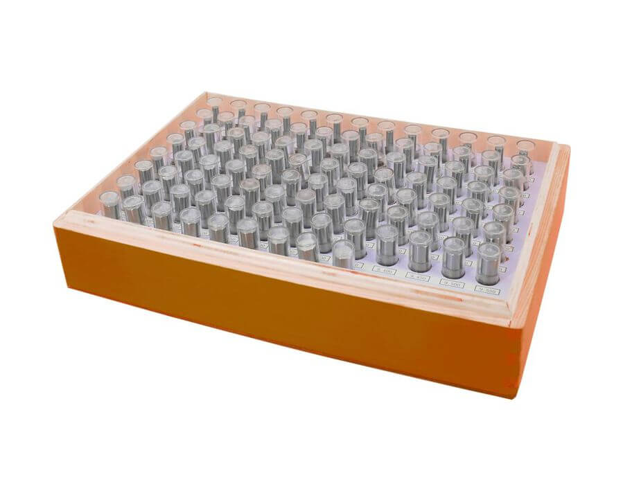 Prüfstift-Satz, Toleranzklasse 2