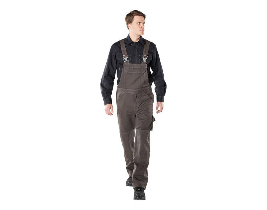 Salopette con tasche porta-ginocchiere INDUSTRY nero