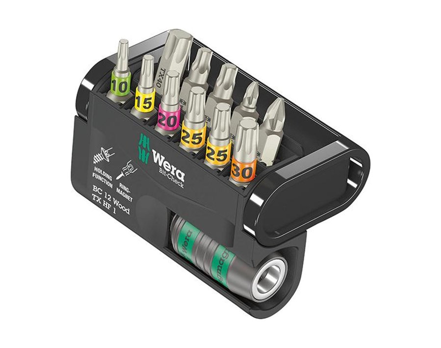 Bit-Sortiment Bit-Check 12 Wood TX HF 1, 12-teilig