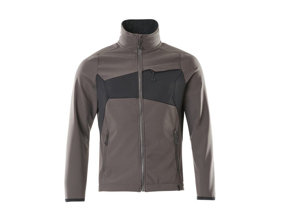 Giacca Softshell ACCELERATE antracite scuro/nero