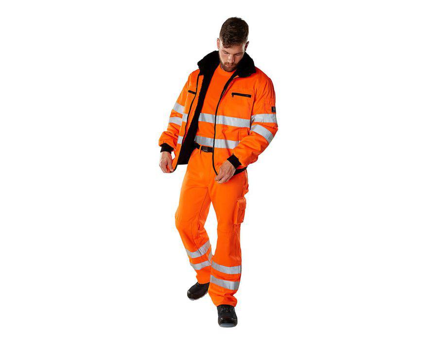 Giacca da pilota SAFE ARCTIC hi-vis arancio