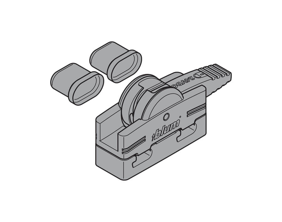 Connettore e protezione estremità cavo per SERVO-DRIVE LEGRABOX/TANDEMBOX/MOVENTO/TANDEM e AVENTOS