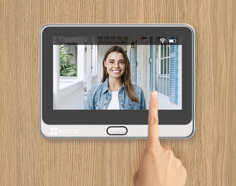 Spioncino Wi-fi con schermo interno 