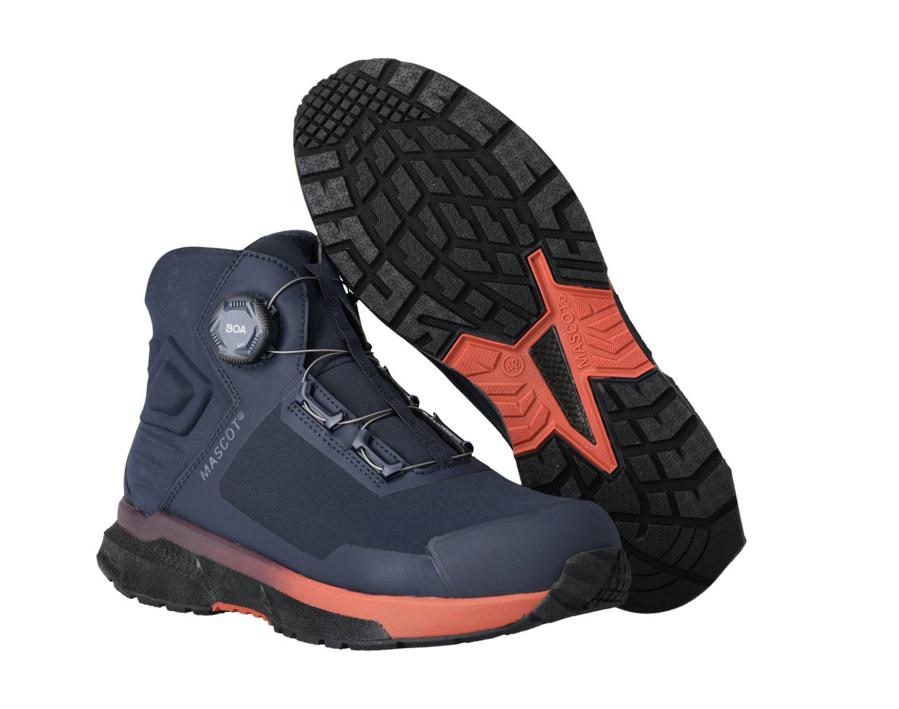 Stivali antinfortunistiche FOOTWEAR CUSTOMIZED Blu navy scuro/bordeaux