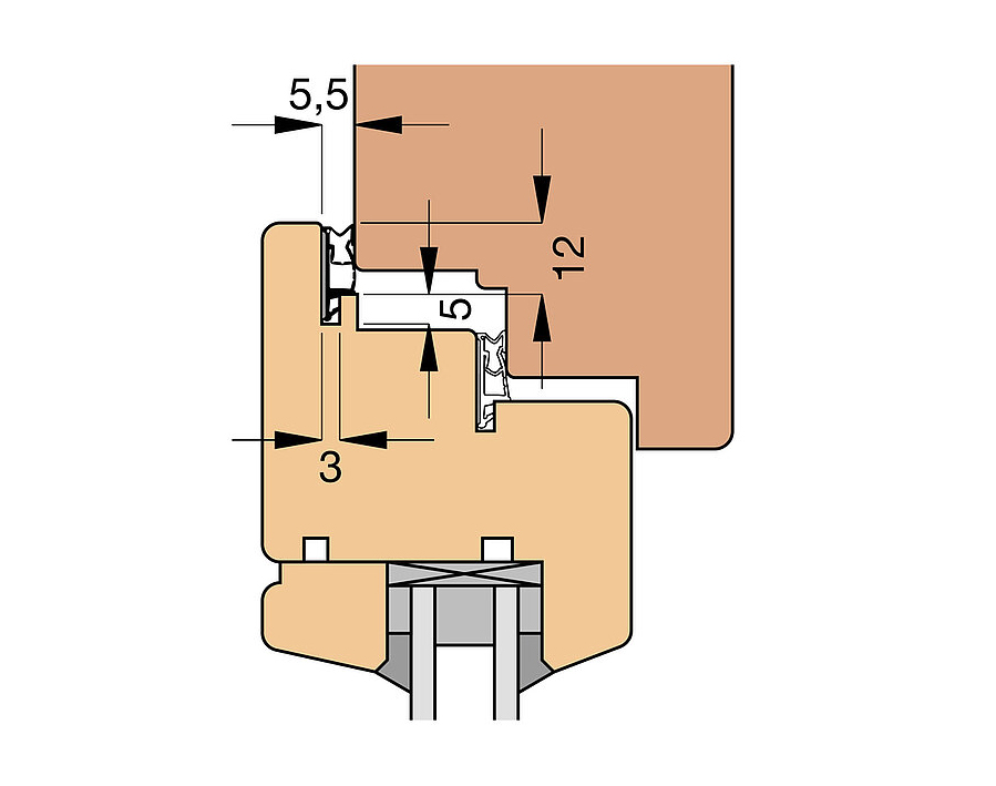 Guarnizione per finestre AFK2058 