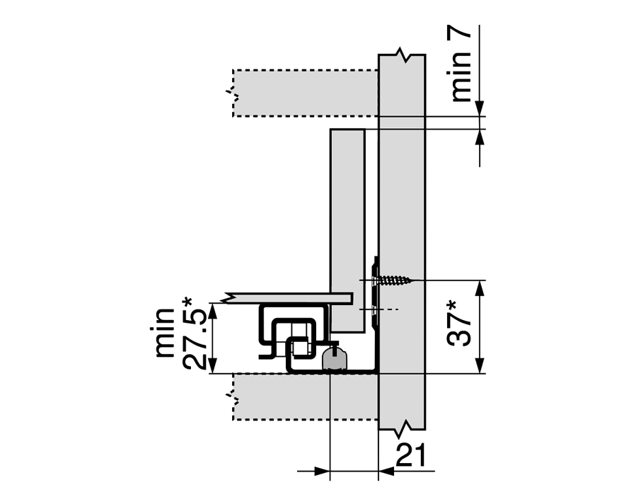 Guida ad estrazione totale con BLUMOTION TANDEM
