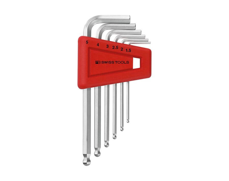 Winkelschraubendreher-Satz für Sechskant, mit Kugelkopf