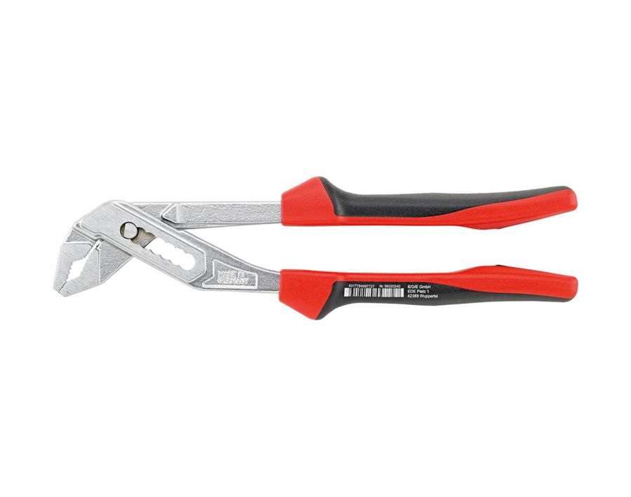 Wasserpumpenzange, Kopf verchromt und poliert