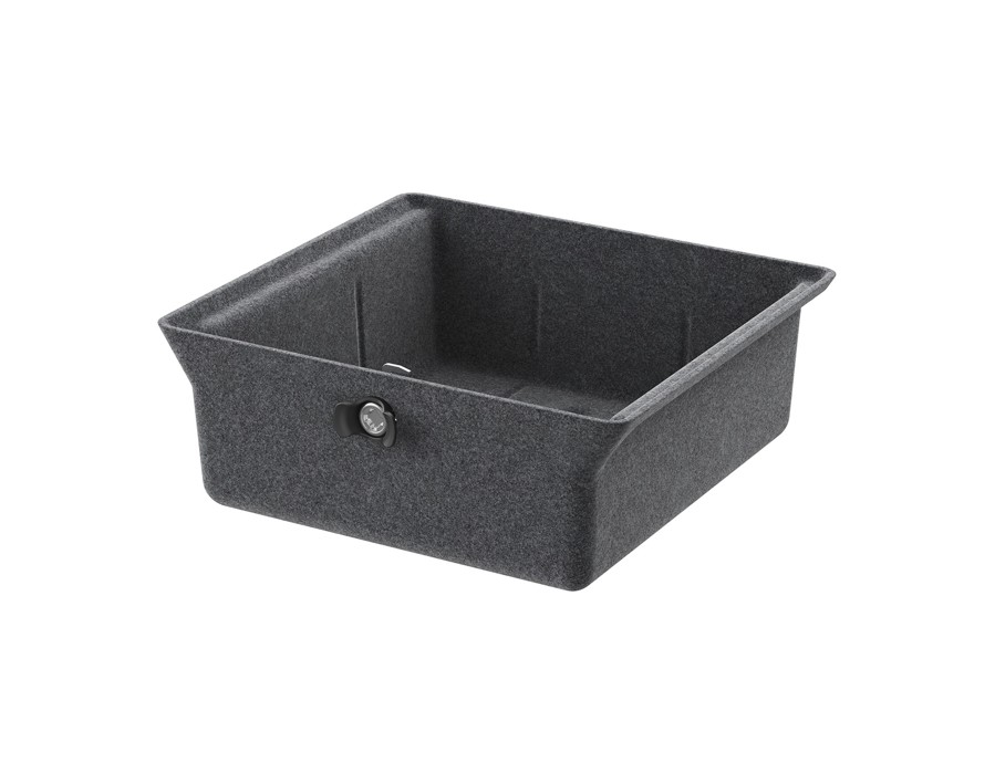 Box in feltro con serratura