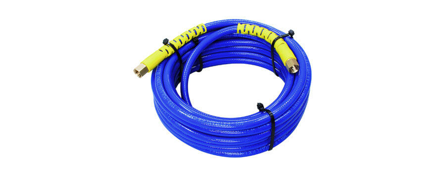 Tubo in poliuretano retinato flessibile raccordato