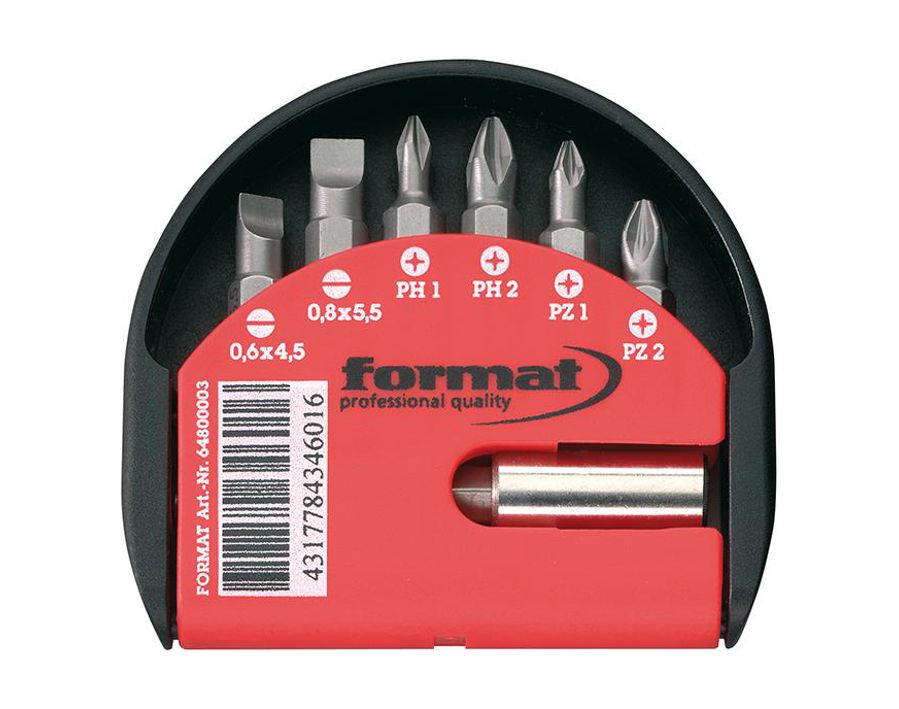 Bit-Sortiment für Schlitz und Kreuzschlitz