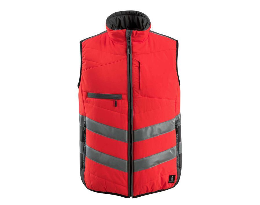 Gilet antifreddo SAFE SUPREME hi-vis rosso/antracite scuro