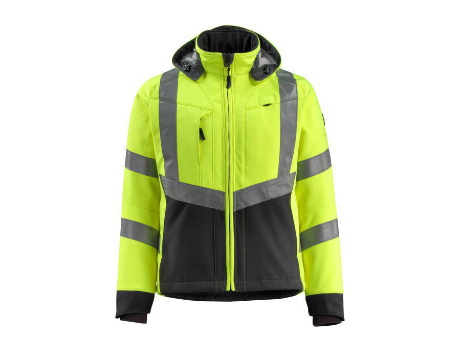 Giacca Softshell SAFE SUPREME hi-vis giallo/nero
