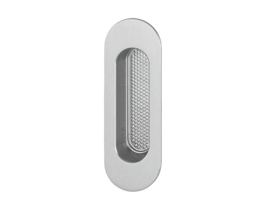 Manilietta da incasso in alluminio per porte scorrevoli (lato esterno) 422-3 