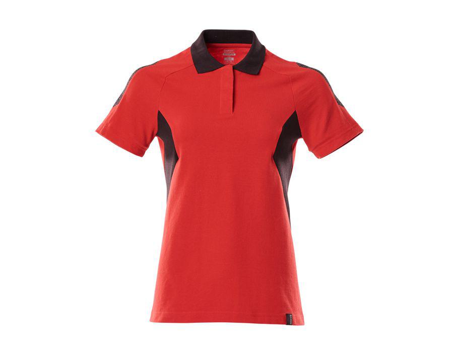 Polo ACCELERATE rosso/nero