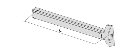 Maniglione antipanico Fast Touch