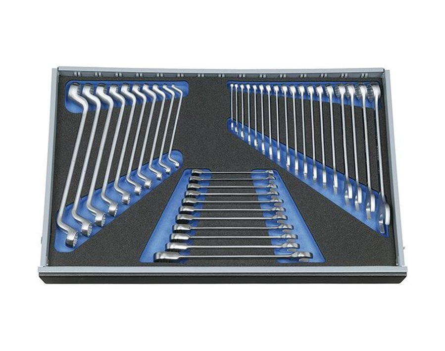 Werkzeugmodul Ringmaulschlüssel-Garnitur, 39-teilig, Modul 4/4