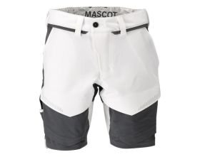 Pantalone corto CUSTOMIZED bianco/grigio pietra