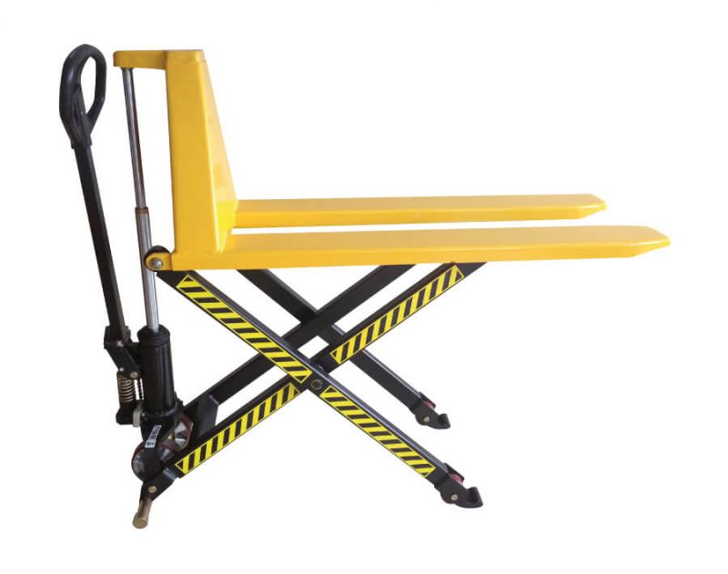 Transpallet a pantrografo idraulico-manuale