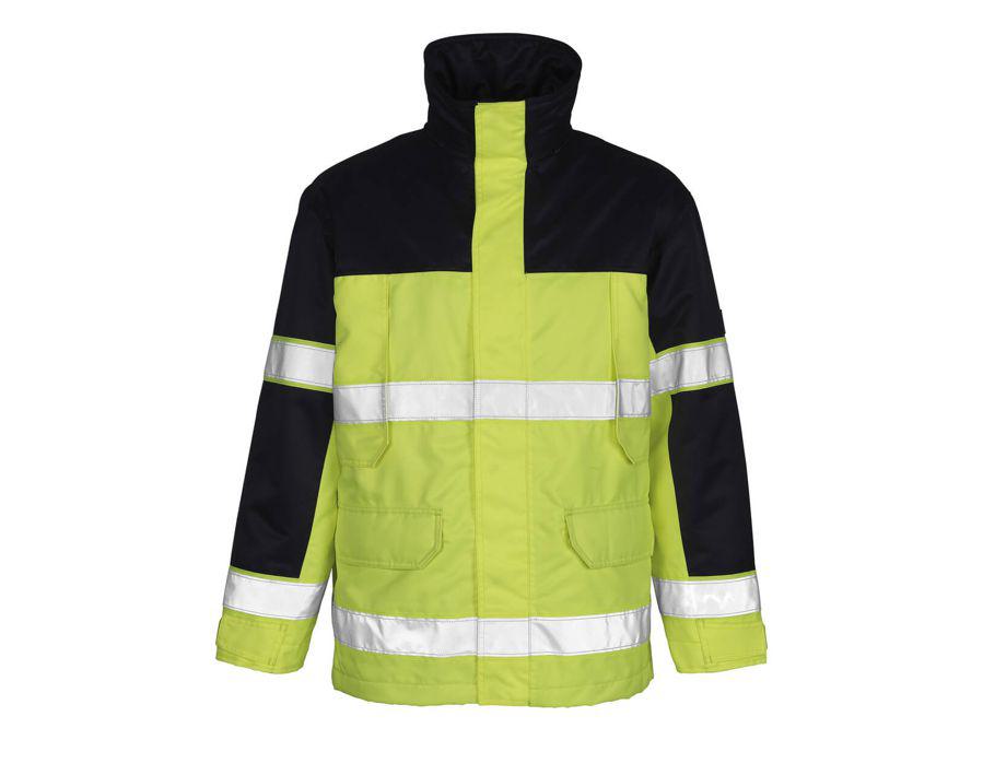 Parka SAFE IMAGE hi-vis giallo/blu navy
