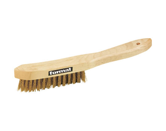 Spazzola a mano in ottone