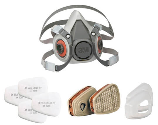 Kit semimaschera e filtri 6223 M