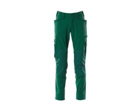 Pantaloni con tasche porta-ginocchiere ACCELERATE verde