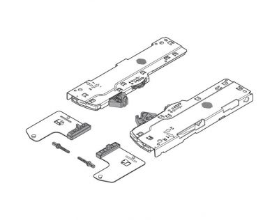 Set TIP-ON BLUMOTION per LEGRABOX/MOVENTO