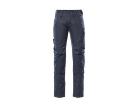 Pantaloni con tasche porta-ginocchiere UNIQUE blu navy scuro/blu royal