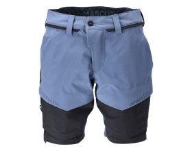 Pantalone corto CUSTOMIZED blu grigio/blu navy scuro