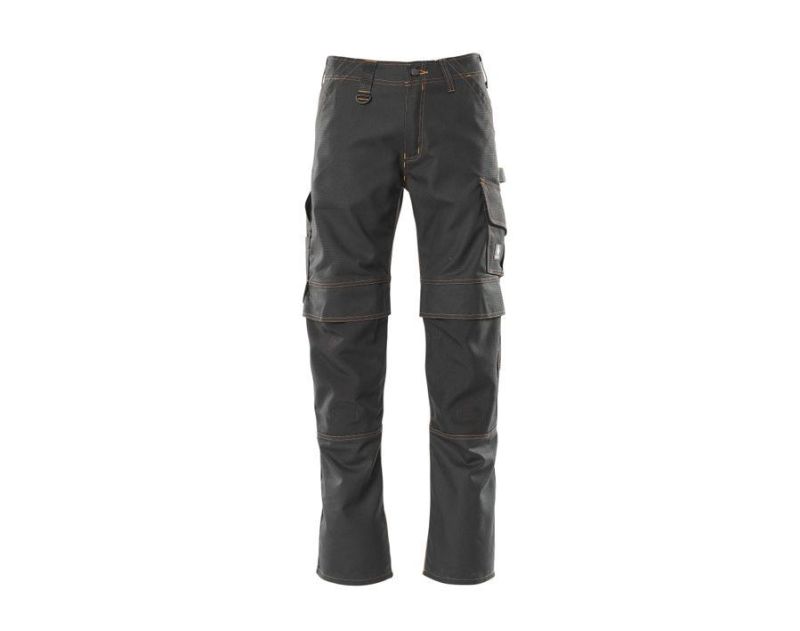Pantaloni con tasche porta-ginocchiere YOUNG nero