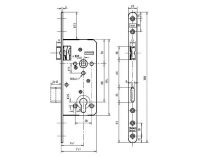 Serratura per porte d'ingresso da kg 40 a 60 